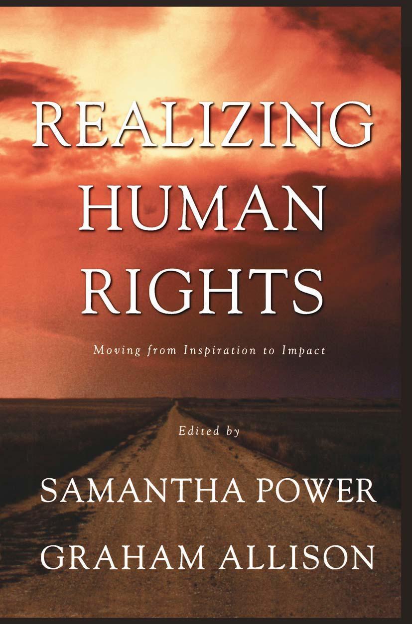 Cover: 9781403973115 | Realizing Human Rights | Moving from Inspiration to Impact | Buch