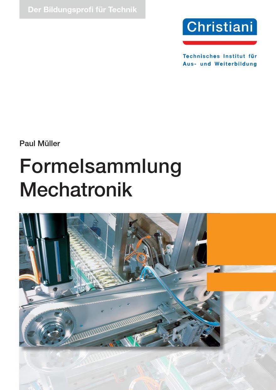 Cover: 9783958632486 | Formelsammlung Mechatronik | Paul Müller | Taschenbuch | 92 S. | 2018