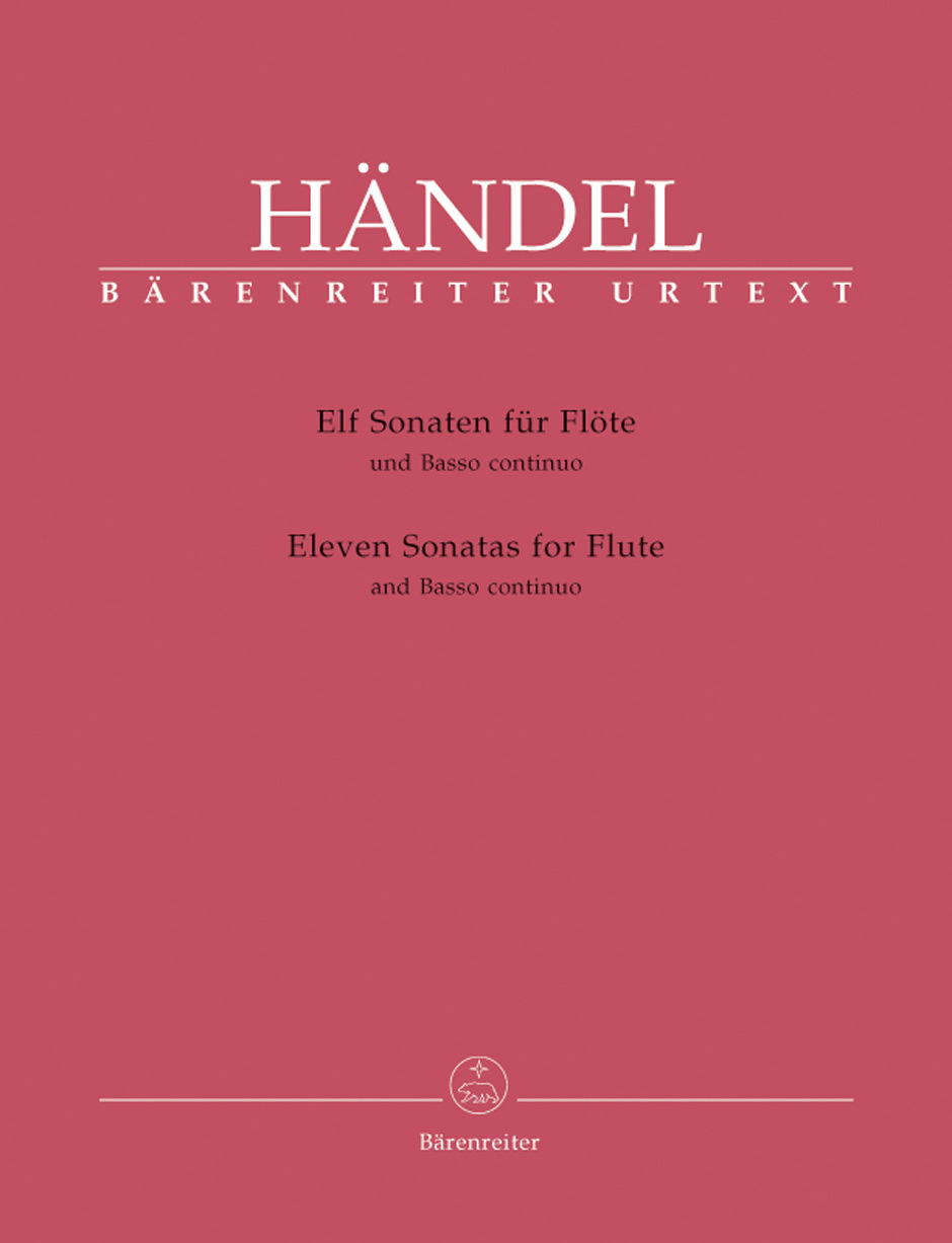 Cover: 9790006446254 | Elf Sonaten für Flöte und Basso continuo | Georg F Händel | Buch