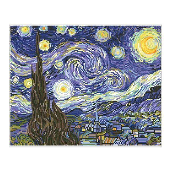Bild: 4897073240848 | Diamond Dotz Starry Night (Van Gogh) | Stück | Deutsch | Diamond Dotz