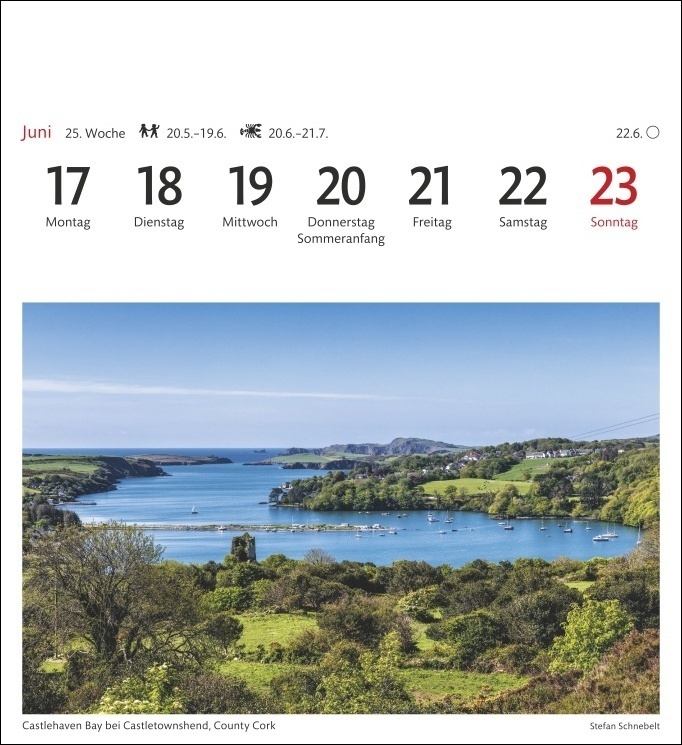 Bild: 9783840029509 | Irland Sehnsuchtskalender 2024. Fernweh in einem Foto-Kalender zum...