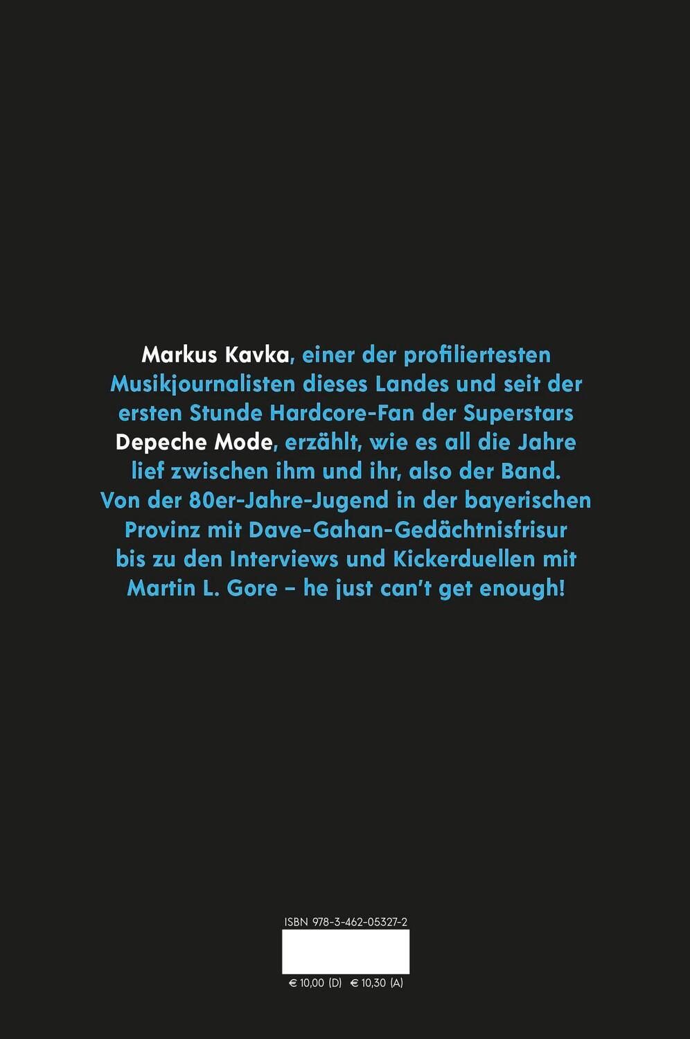 Rückseite: 9783462053272 | Markus Kavka über Depeche Mode | Markus Kavka | Buch | 118 S. | 2020