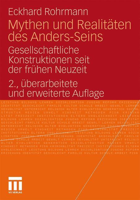 Cover: 9783531168258 | Mythen und Realitäten des Anders-Seins | Eckhard Rohrmann | Buch