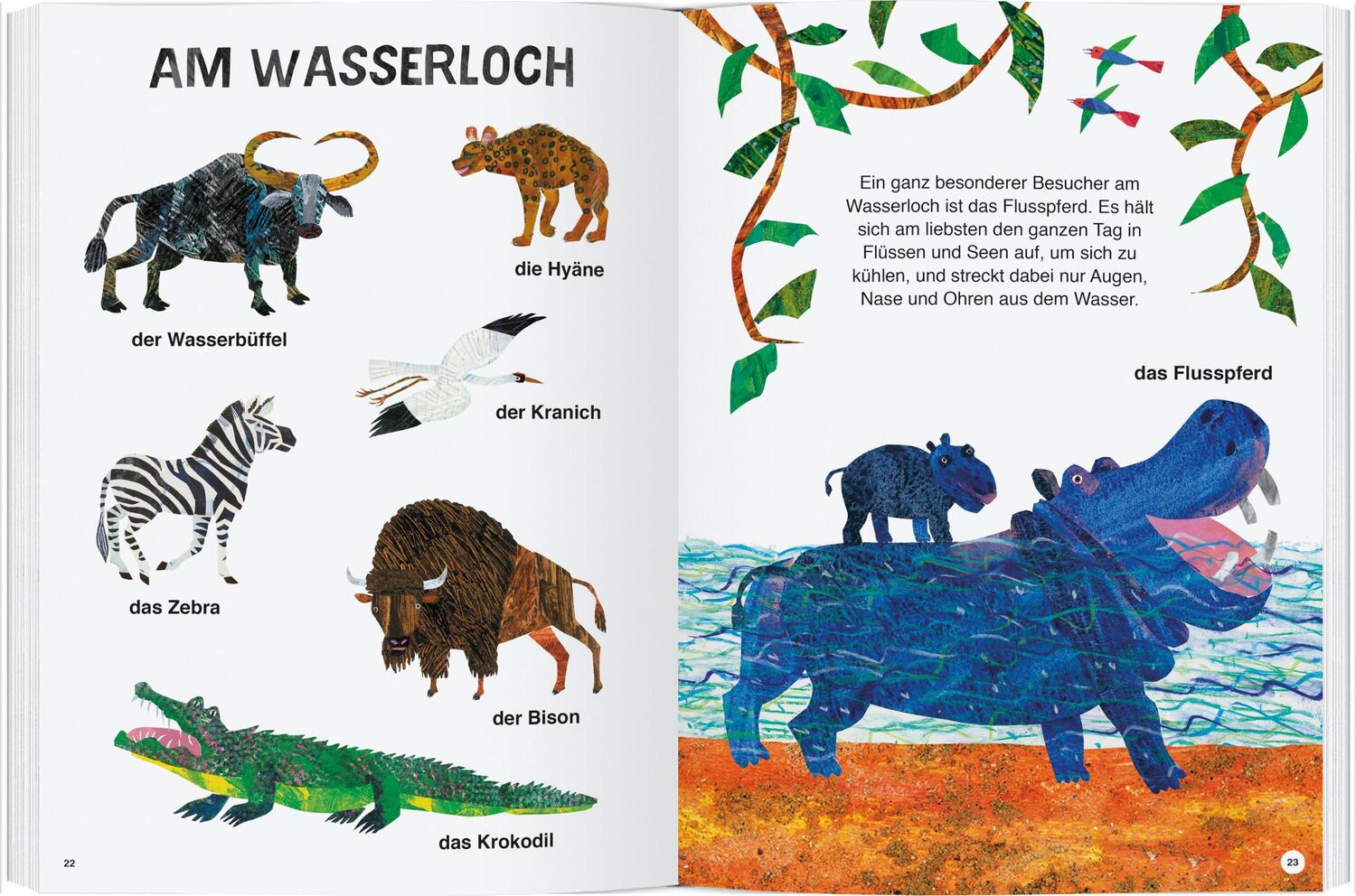 Bild: 9783836961431 | Eric Carles großes Buch der Tiere | Über 180 Tiere aus aller Welt