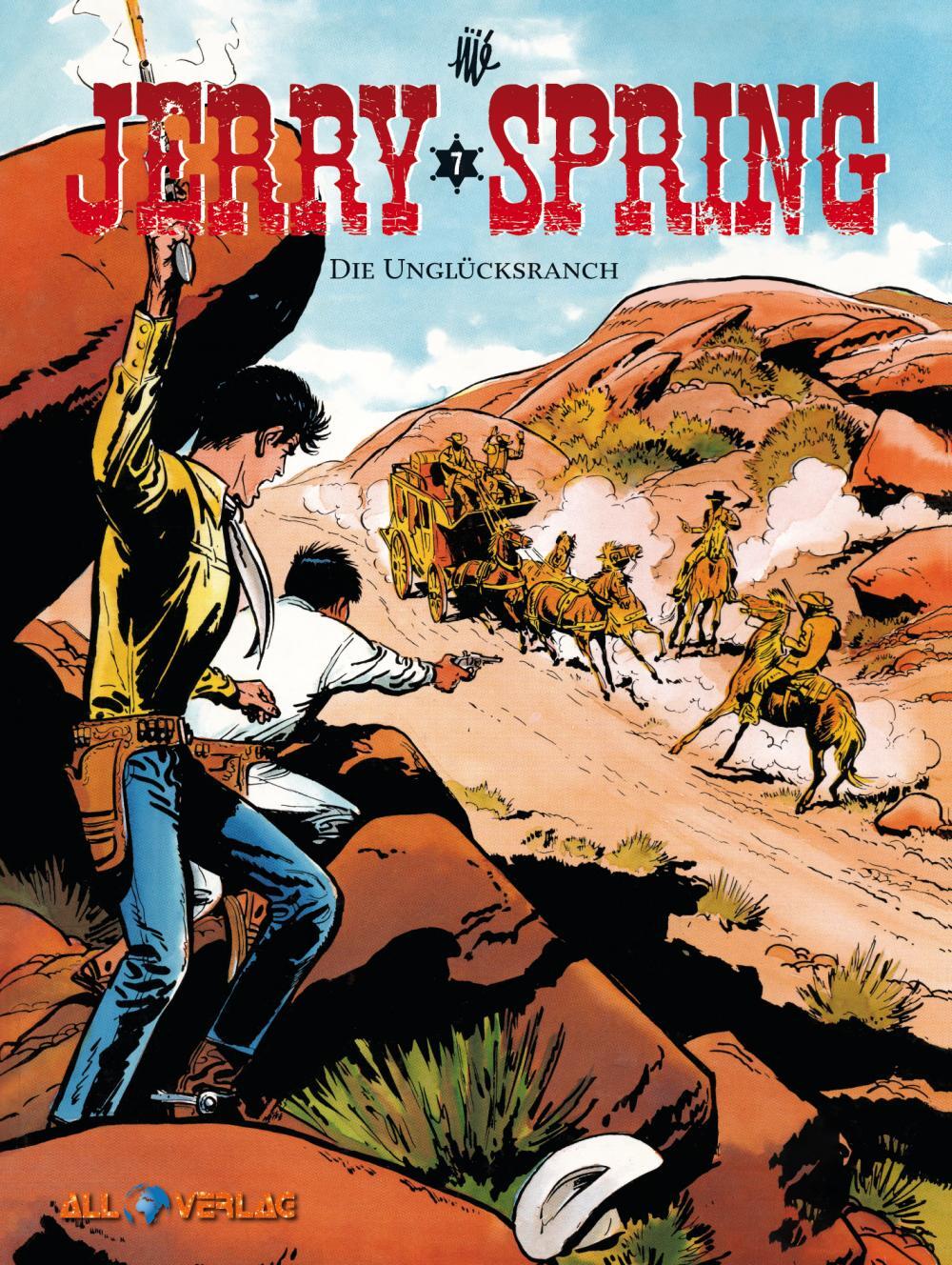 Cover: 9783968042800 | Jerry Spring 7 | Die Unglücksranch | Jijé | Buch | 64 S. | Deutsch