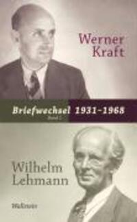 Cover: 9783835302358 | Briefwechsel 1931-1968 | Werner/Lehmann, Wilhelm Kraft | Buch | 2008