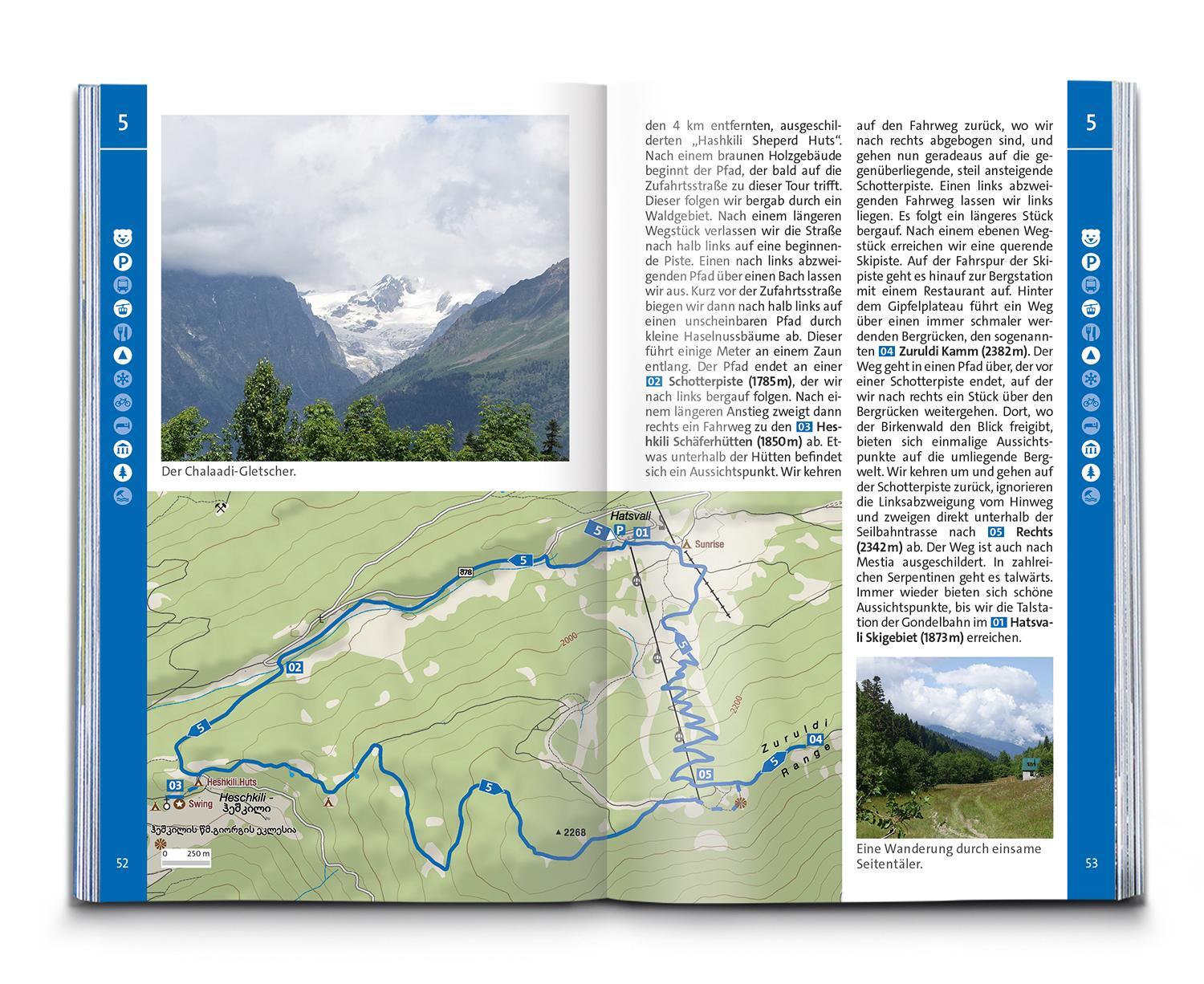 Bild: 9783991541301 | KOMPASS Wanderführer Georgien, Kaukasus, 50 Touren | Taschenbuch