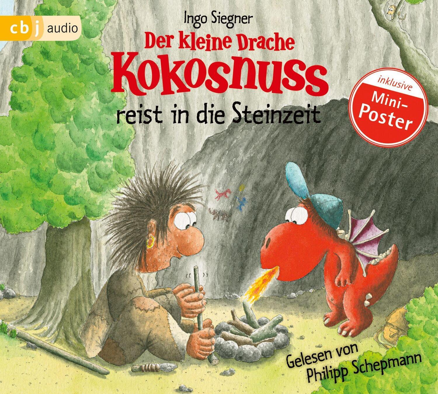 Cover: 9783837115383 | Der kleine Drache Kokosnuss 18 reist in die Steinzeit | Ingo Siegner