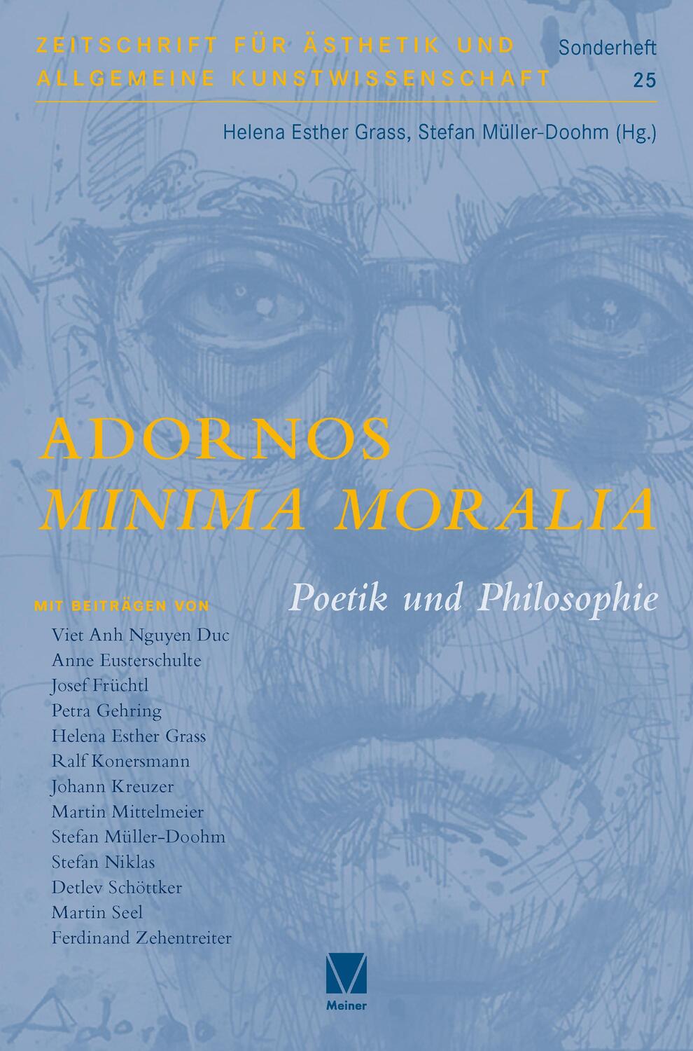 Cover: 9783787345205 | Adornos 'Minima Moralia' | Helena Esther Grass (u. a.) | Taschenbuch