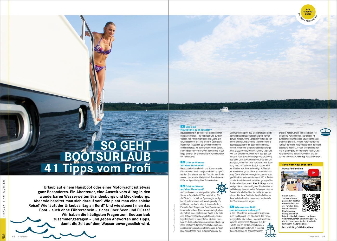 Bild: 9783946148340 | Seenland 2024 | Reisemagazin für Mecklenburg und Brandenburg | Buch