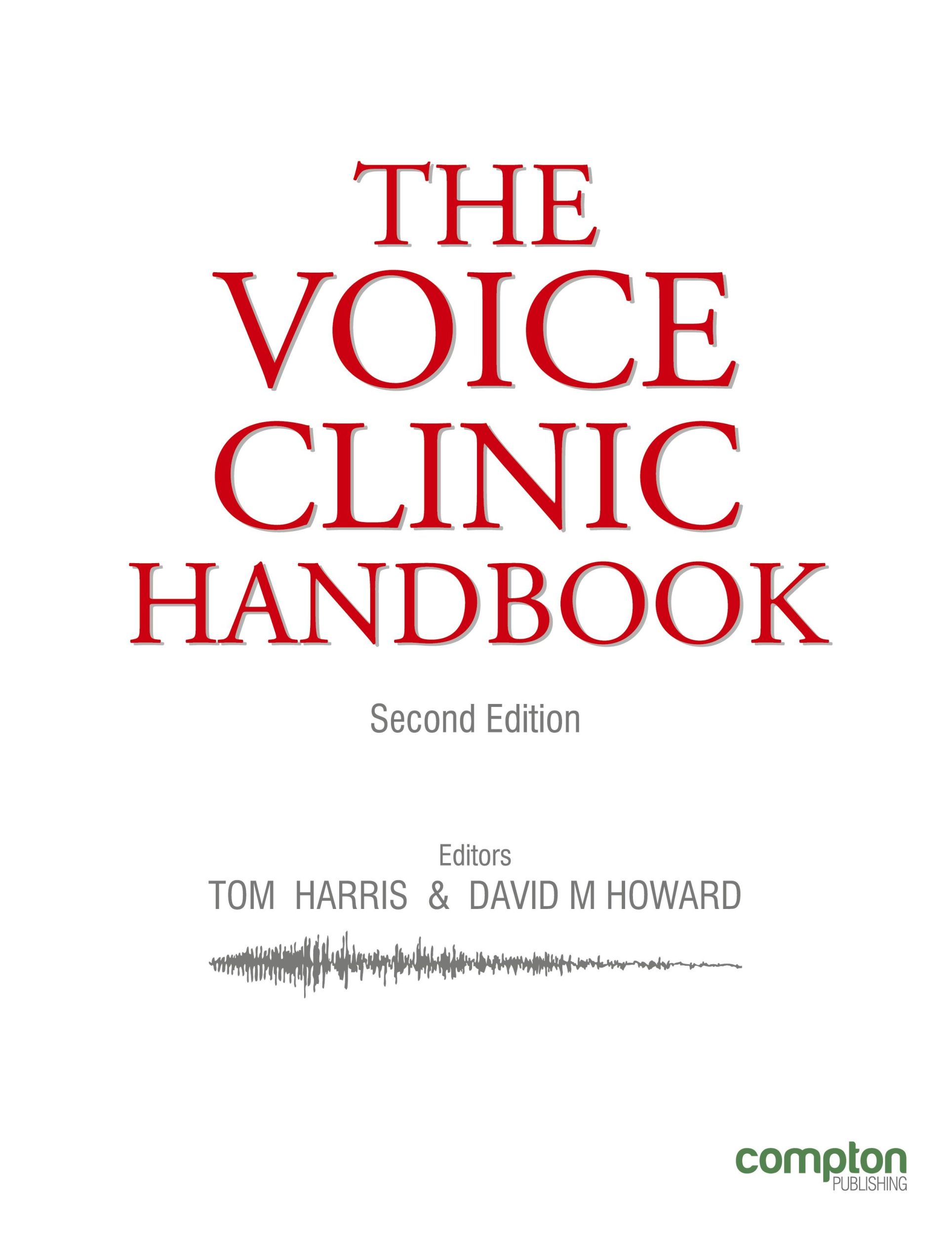 Cover: 9781909082694 | The Voice Clinic Handbook | Tom Harris (u. a.) | Taschenbuch | 2020