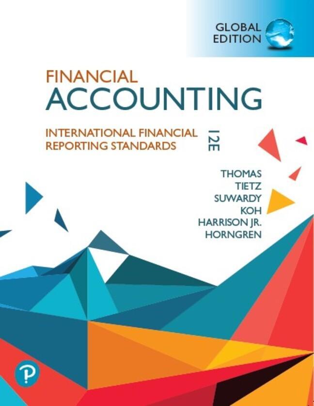 Cover: 9781292412900 | Financial Accounting, Global Edition | Walter Harrison (u. a.) | Buch