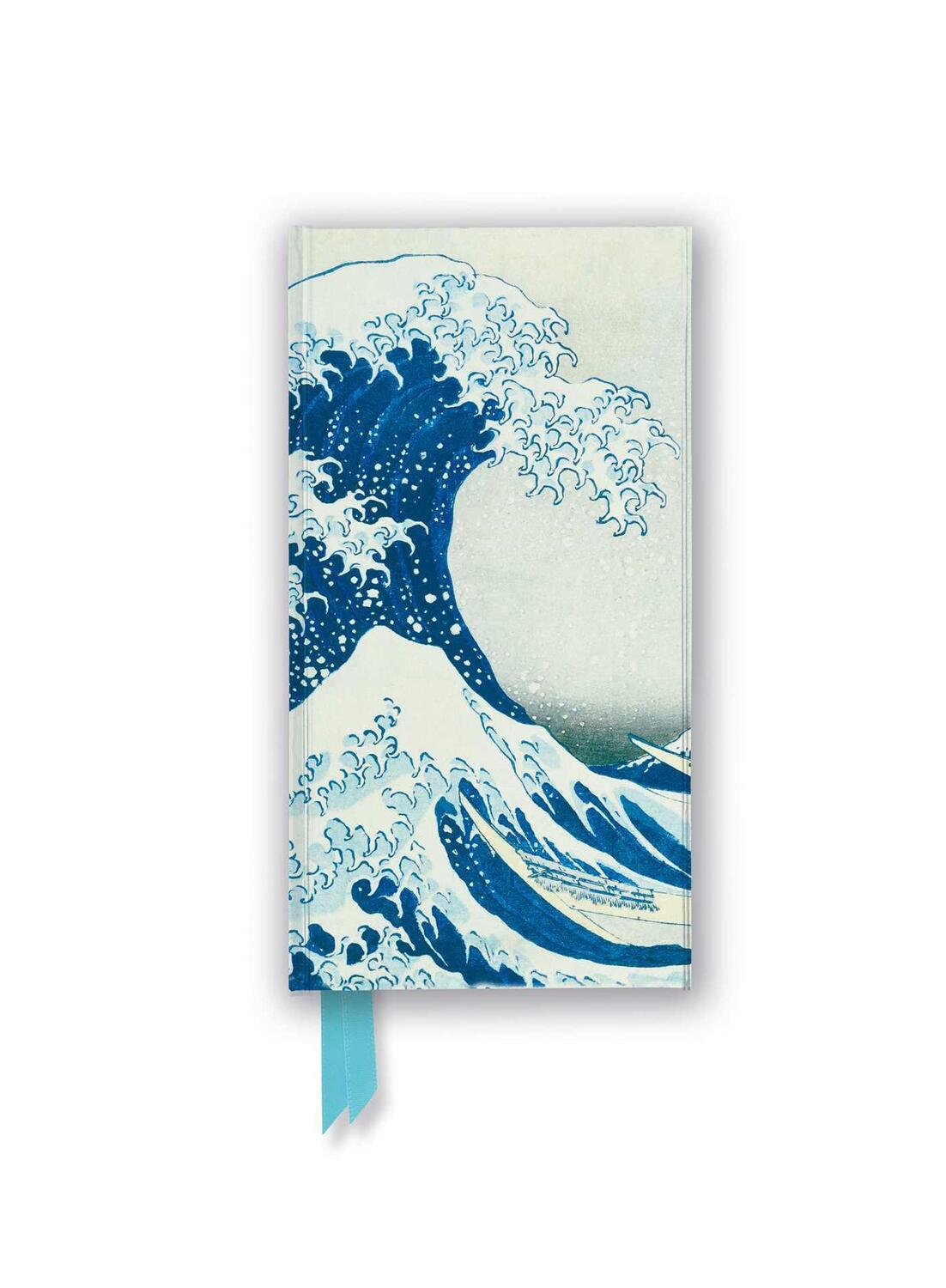Cover: 9781804173190 | Hokusai: The Great Wave (Foiled Slimline Journal) | Buch | 128 S.
