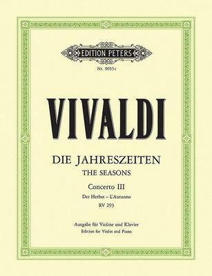 Cover: 9790014072476 | Die Jahreszeiten: Konzert für Violine, Streicher und Basso continuo...