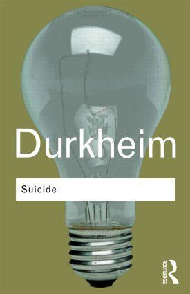 Cover: 9780415278317 | Suicide | A Study in Sociology | Emile Durkheim | Taschenbuch | 2002