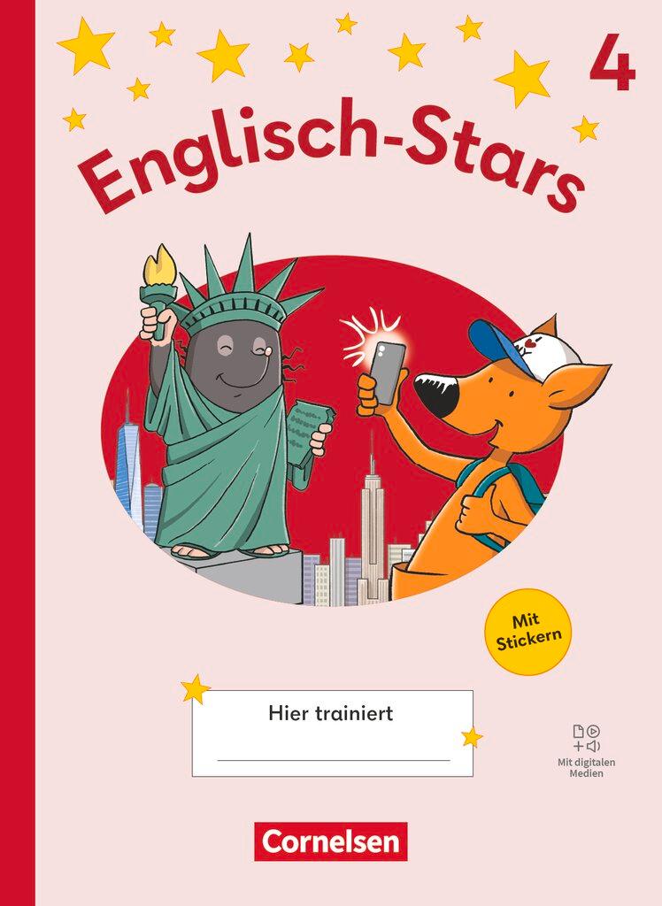 Cover: 9783464815151 | Englisch-Stars 4. Schuljahr - Allgemeine Ausgabe 2025 - Übungsheft