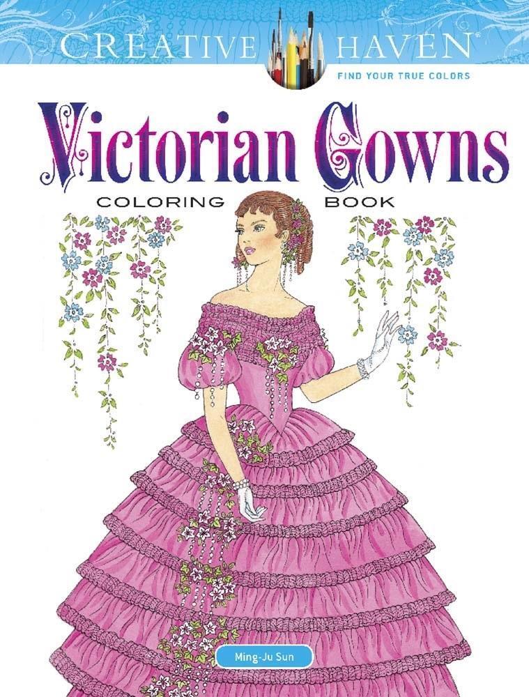 Cover: 9780486832500 | Creative Haven Victorian Gowns Coloring Book | Ming-Ju Sun | Buch