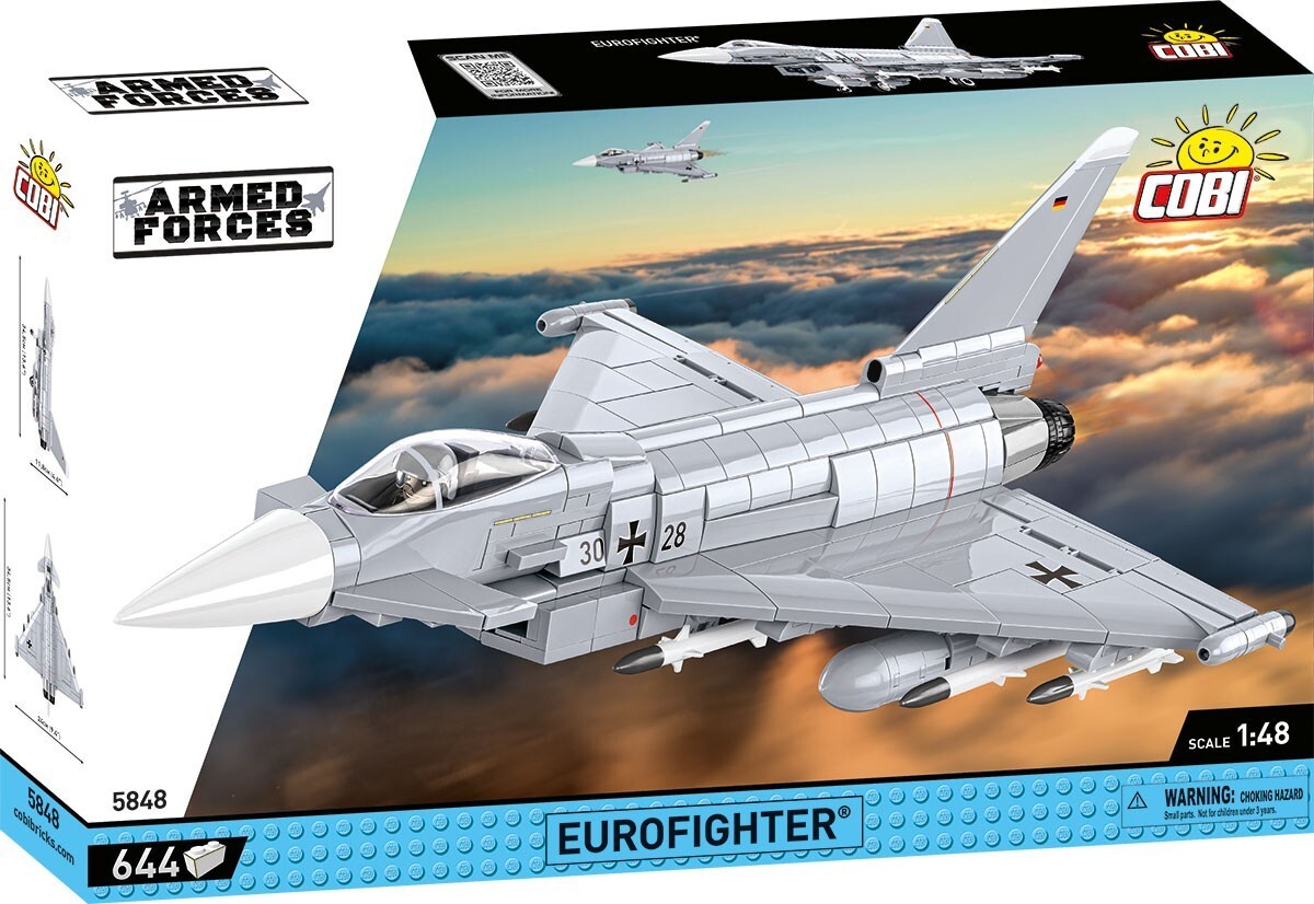 Cover: 5902251058487 | COBI 5848 - Eurofighter Typhoon German Air Force, 644...