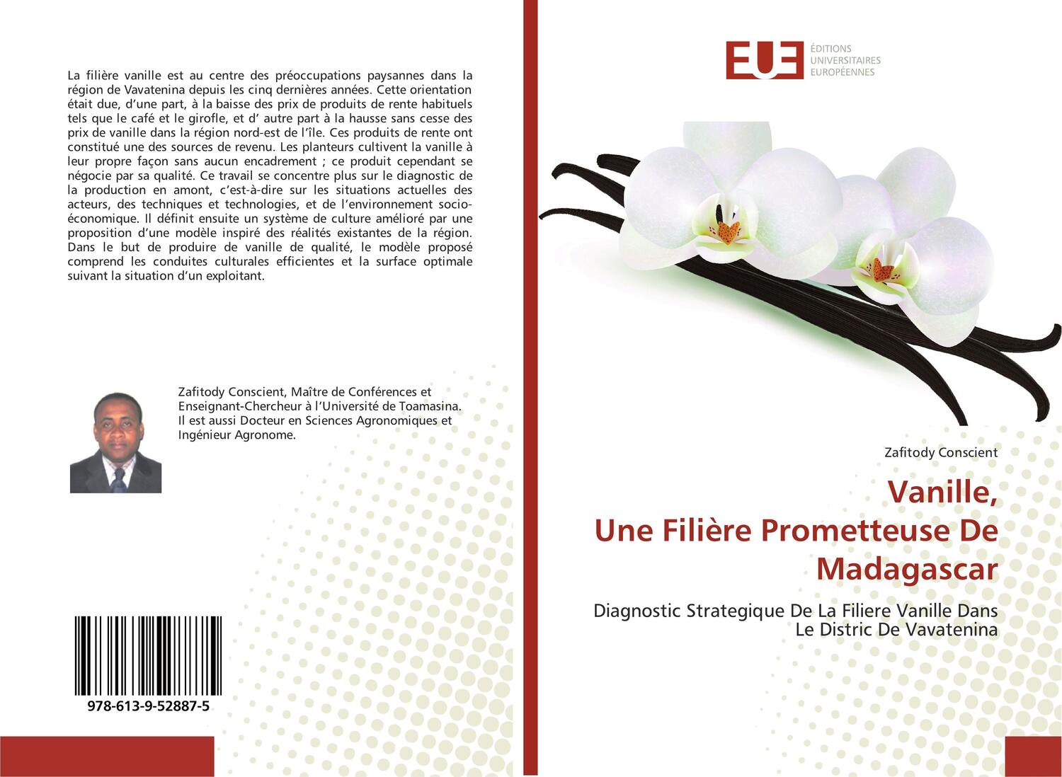 Cover: 9786139528875 | Vanille, Une Filière Prometteuse De Madagascar | Zafitody Conscient