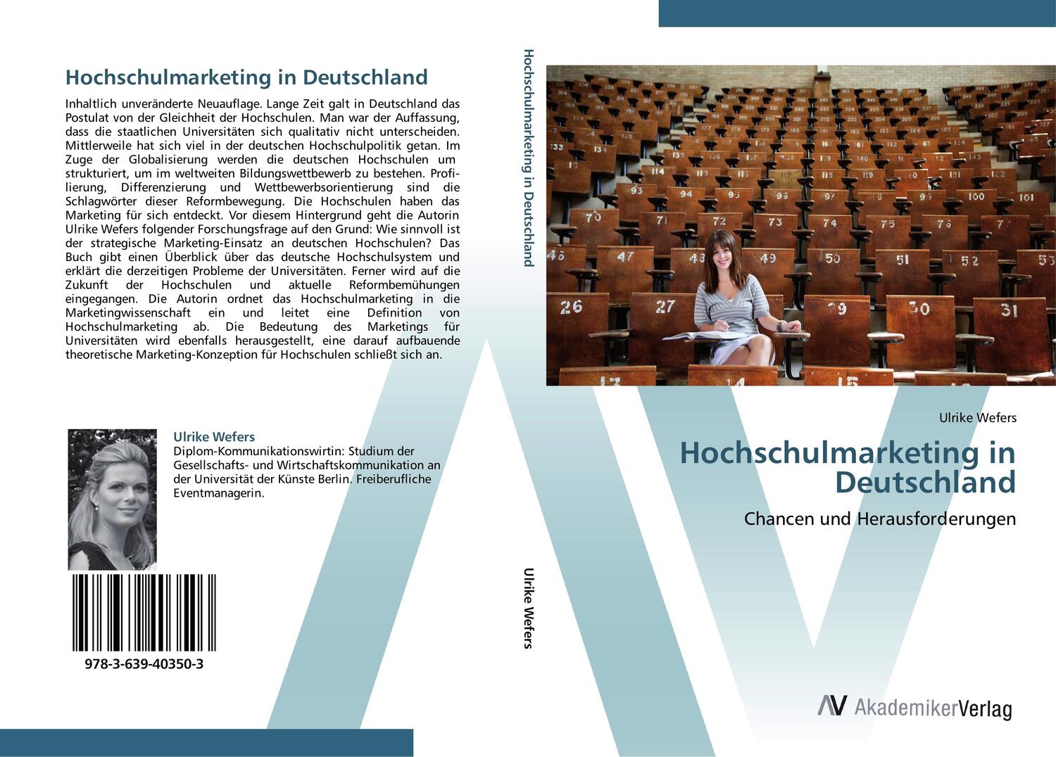 Cover: 9783639403503 | Hochschulmarketing in Deutschland | Chancen und Herausforderungen