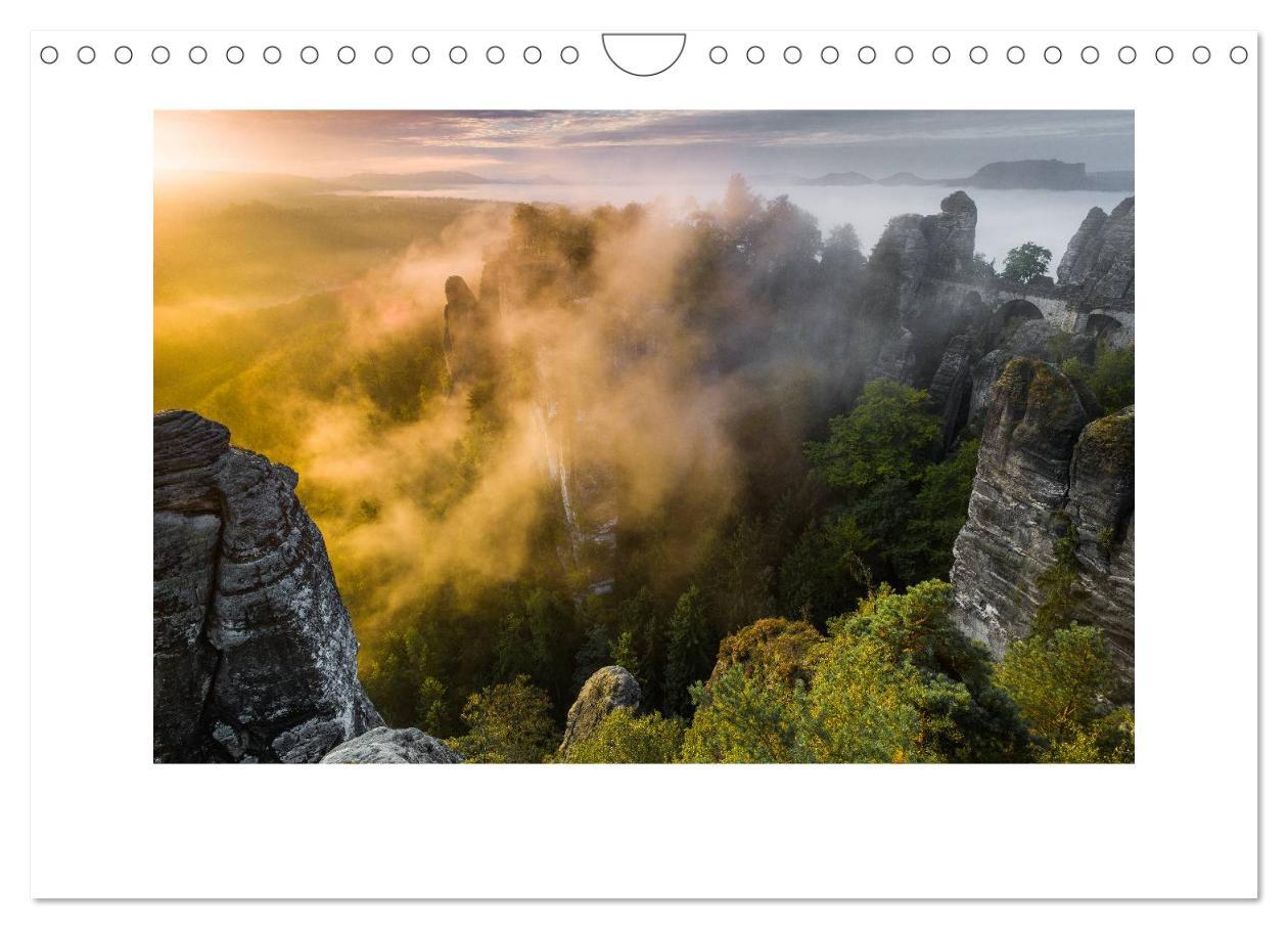 Bild: 9783435841141 | Bastei - Sächsische Schweiz (Wandkalender 2025 DIN A4 quer),...