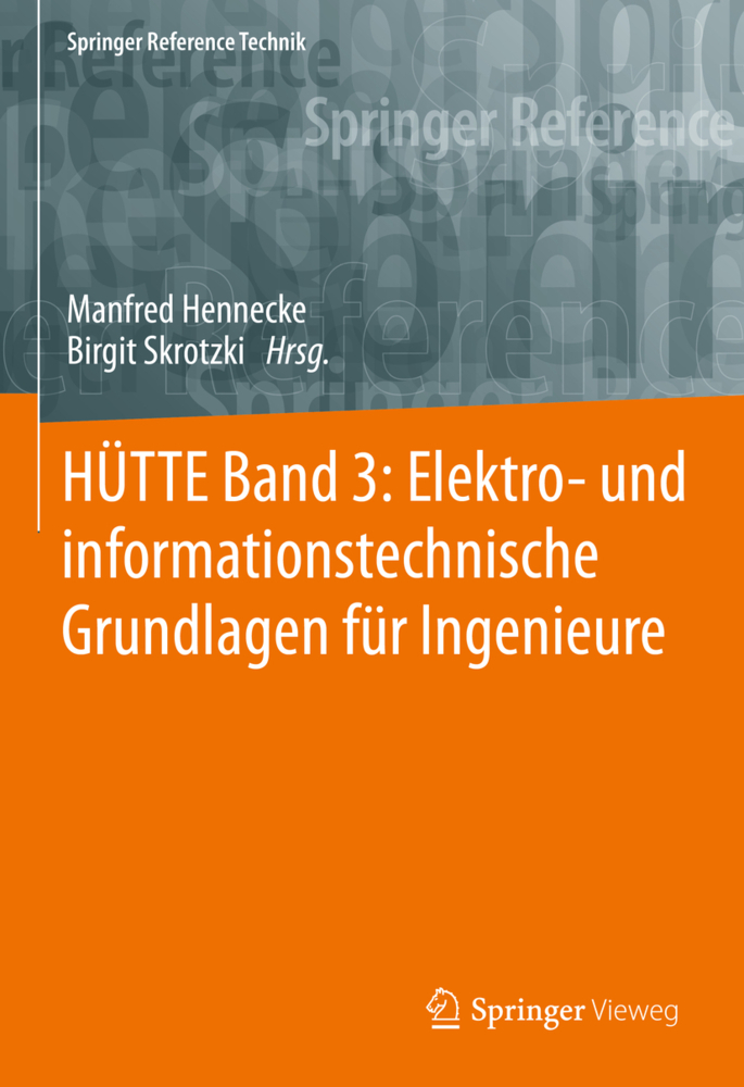 Cover: 9783662643747 | HÜTTE Band 3: Elektro- und informationstechnische Grundlagen für...