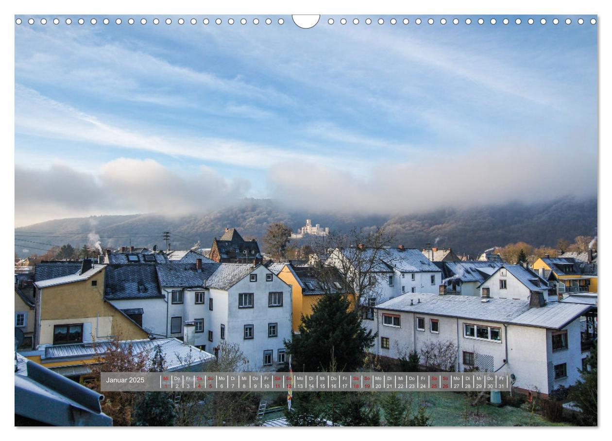 Bild: 9783457166543 | Lahnstein, wo die Lahn in den Rhein fließt (Wandkalender 2025 DIN...