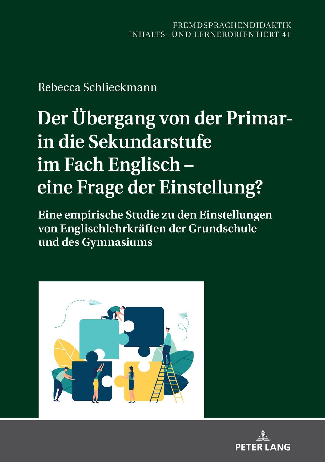 Cover: 9783631866931 | Der Übergang von der Primar- in die Sekundarstufe im Fach Englisch...