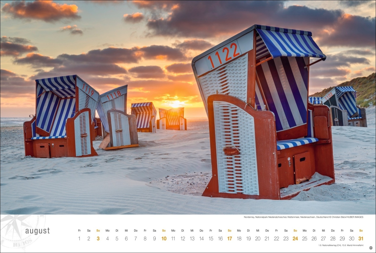 Bild: 9783756404827 | Nordsee Globetrotter Kalender 2025 - Von frischem Wind und weiten...