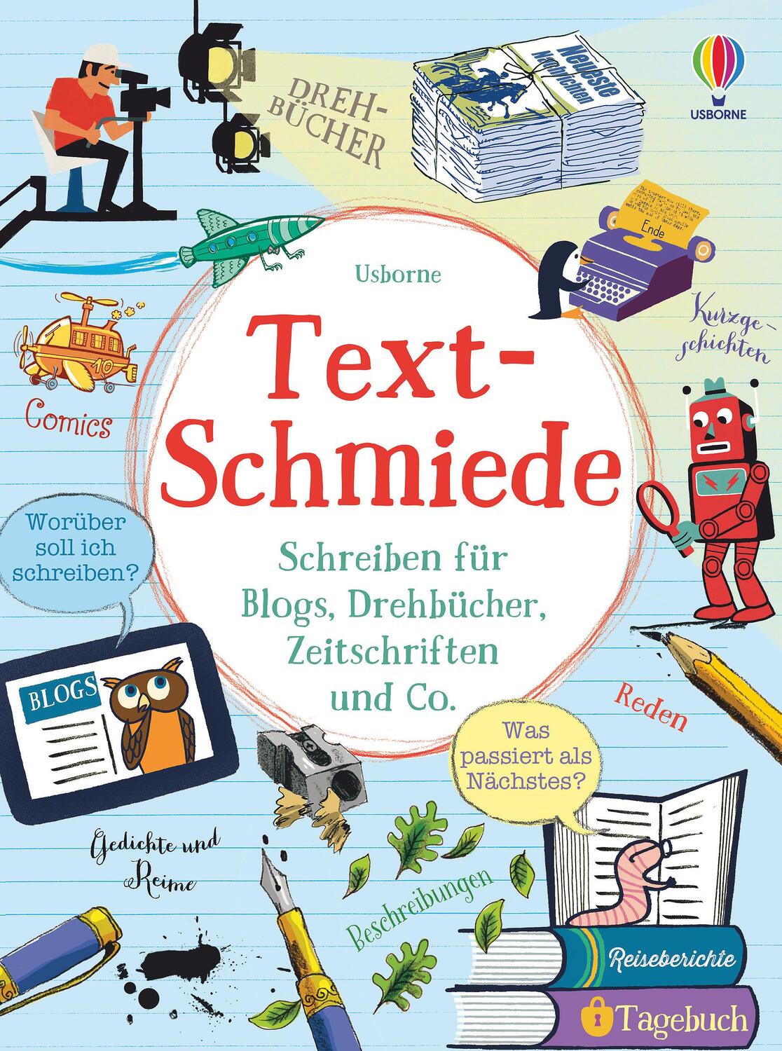 Cover: 9781789414530 | Text-Schmiede | Schreiben für Blogs, Drehbücher, Zeitschriften und Co.