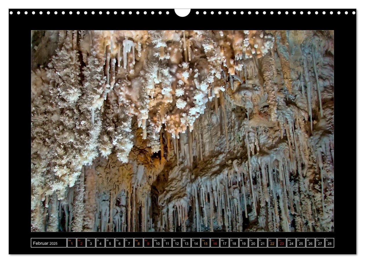 Bild: 9783435596485 | Höhlen, Stalaktiten und Stalagmiten (Wandkalender 2025 DIN A3...