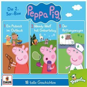 Cover: 194397501728 | Peppa Pig Hörspiele, 3er Box, 3 Audio-CD, 3 Audio-CD | Folgen 4-6 | CD