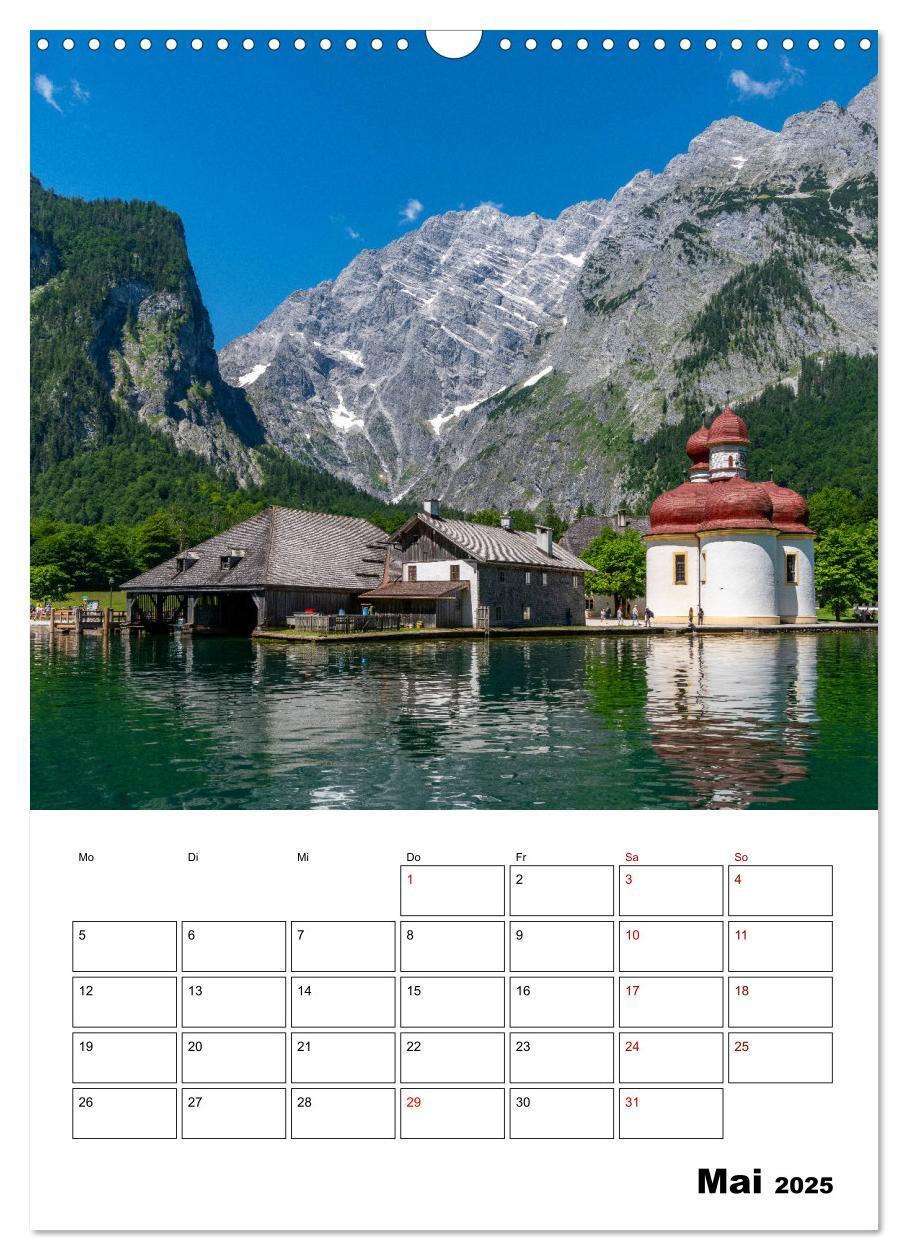 Bild: 9783435948482 | Mein Berchtesgadener Land (Wandkalender 2025 DIN A3 hoch), CALVENDO...