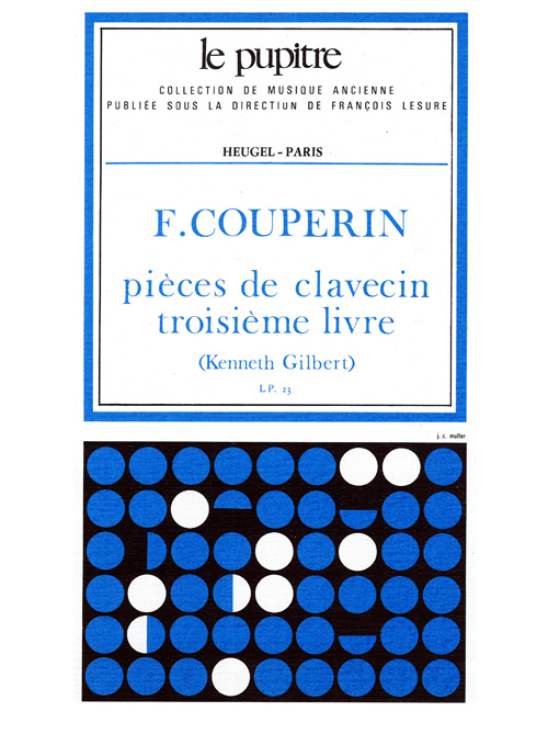 Cover: 9790047319708 | Pieces de Clavecin Vol.3 | Le Pupitre | Francois *1668 Couperin | Buch