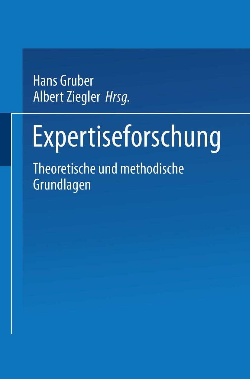 Cover: 9783531127644 | Expertiseforschung | Theoretische und methodische Grundlagen | Buch