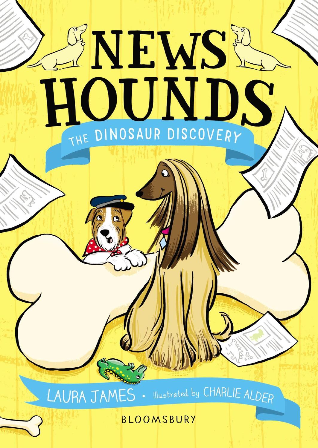 Cover: 9781526620583 | News Hounds: The Dinosaur Discovery | Laura James | Taschenbuch | 2022