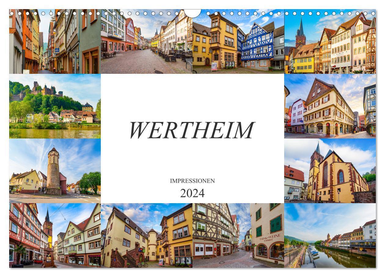 Cover: 9783383002007 | Wertheim Impressionen (Wandkalender 2024 DIN A3 quer), CALVENDO...