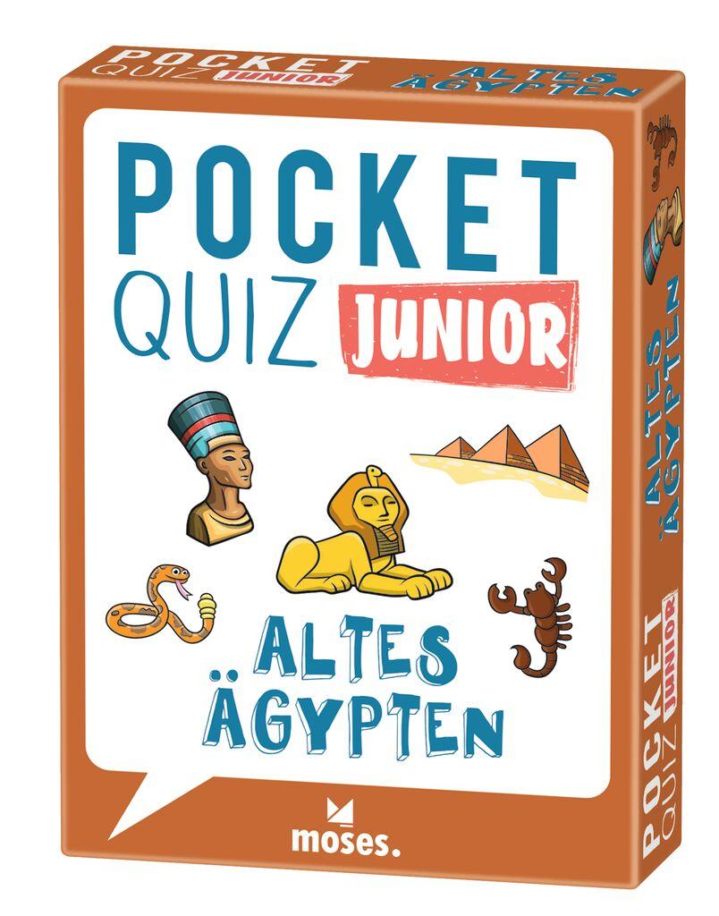 Cover: 9783964553225 | Pocket Quiz junior Altes Ägypten | Jürgen Winzer (u. a.) | Taschenbuch