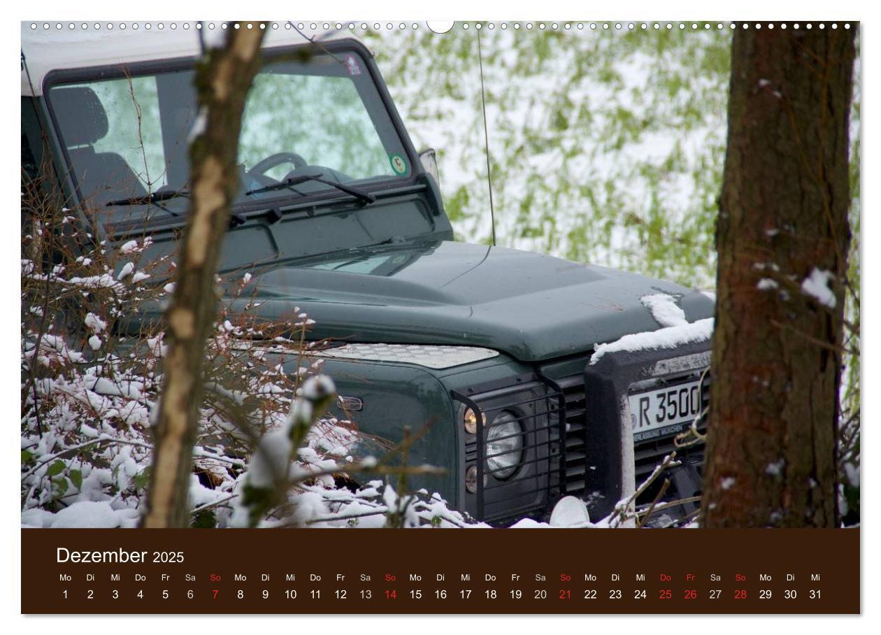 Bild: 9783435505555 | Defender für's Grobe (Wandkalender 2025 DIN A2 quer), CALVENDO...