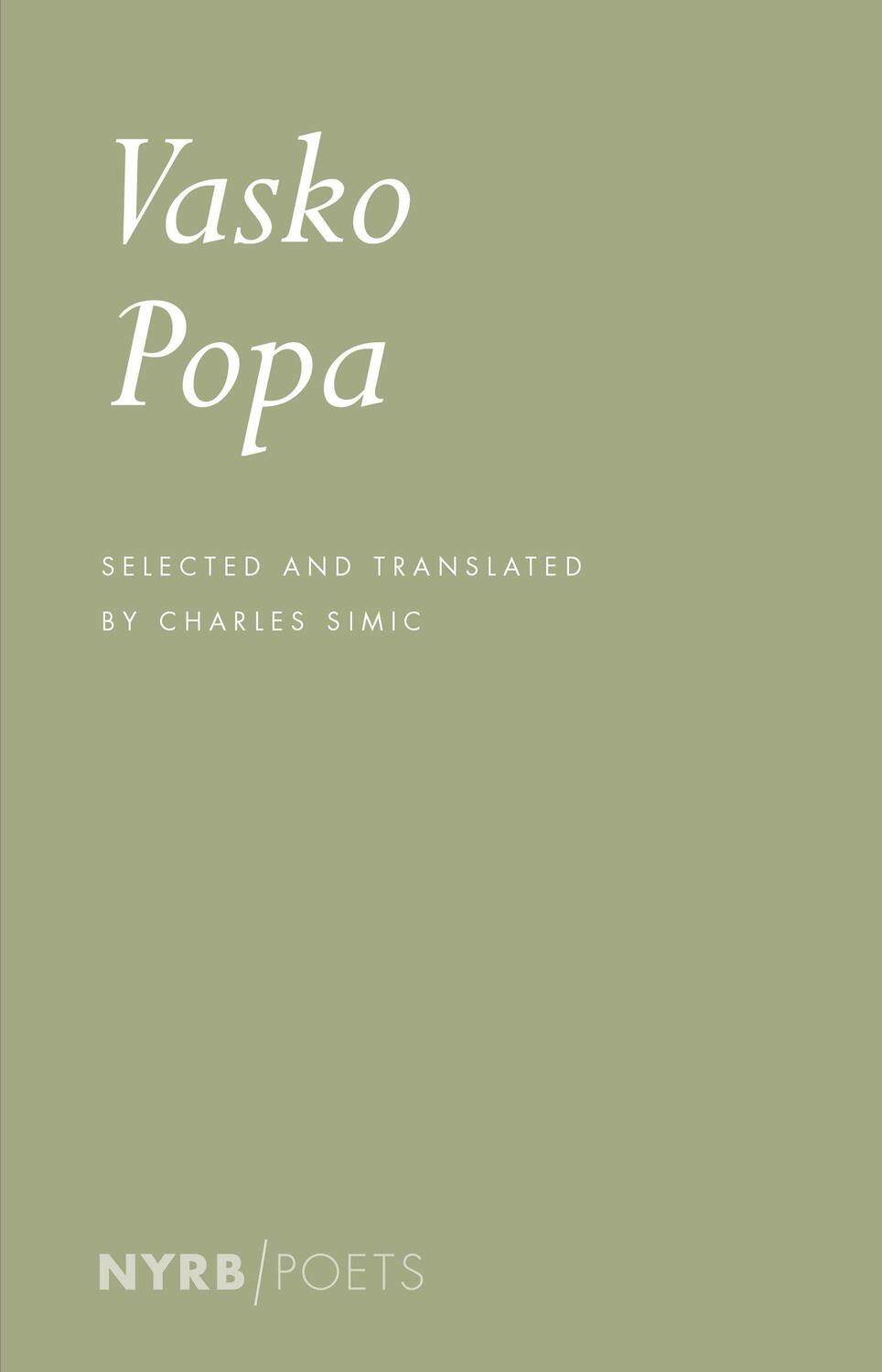 Cover: 9781681373362 | Vasko Popa: Poems | Vasko Popa | Taschenbuch | Englisch | 2019