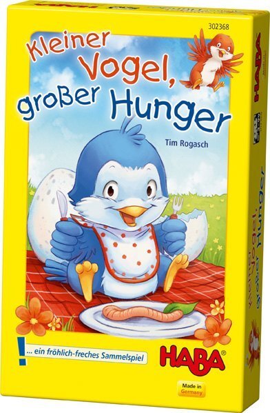 Cover: 4010168222455 | Kleiner Vogel, großer Hunger (Kinderspiel) | Tim Rogasch | Spiel