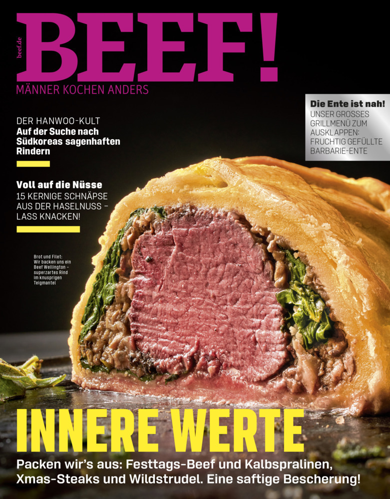 Cover: 9783517101507 | BEEF! Nr. 72(6/2022) | Männer kochen anders | GmbH | Taschenbuch