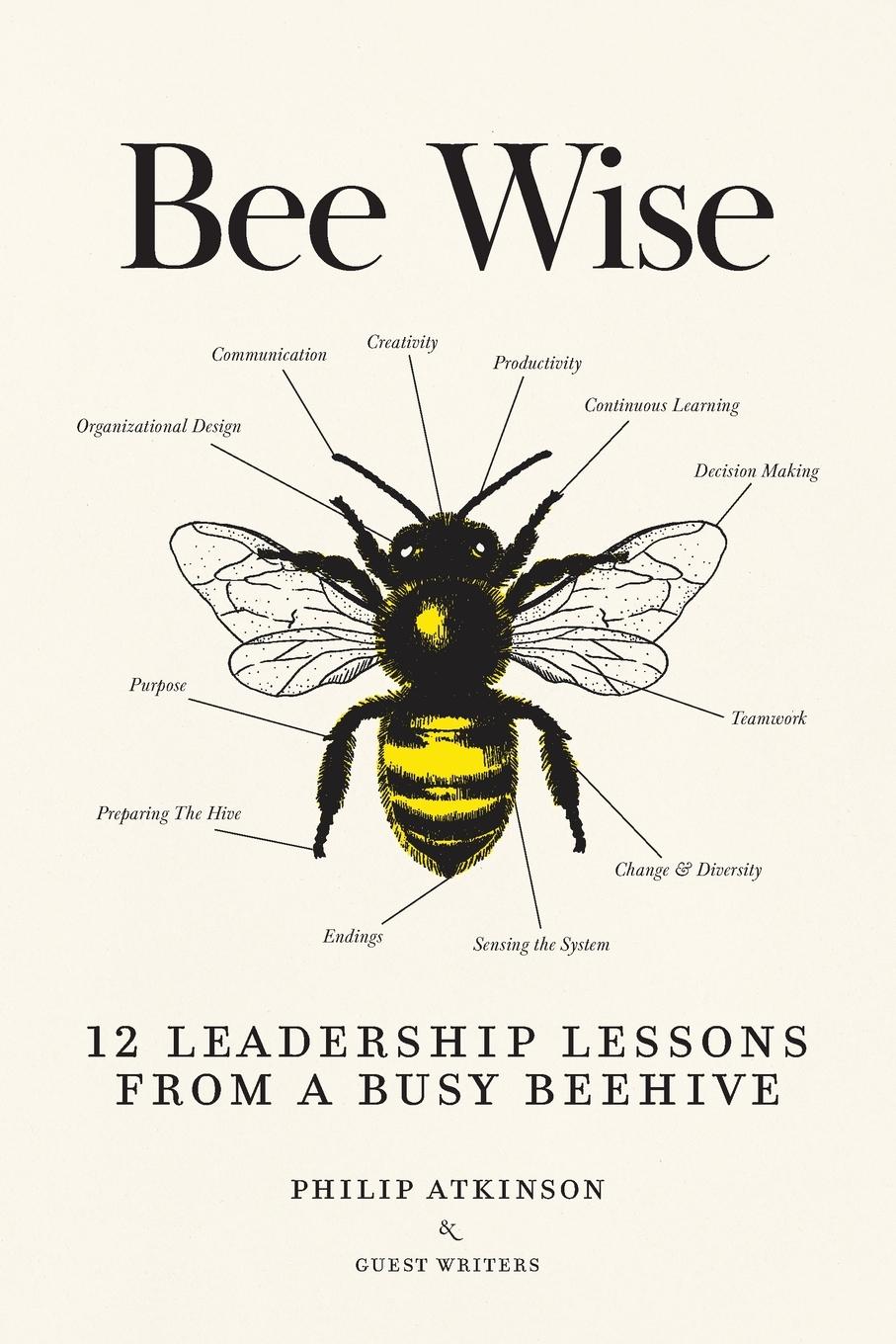 Cover: 9783952614013 | Bee Wise | 12 Leadership Lessons from a Busy Beehive | Philip Atkinson