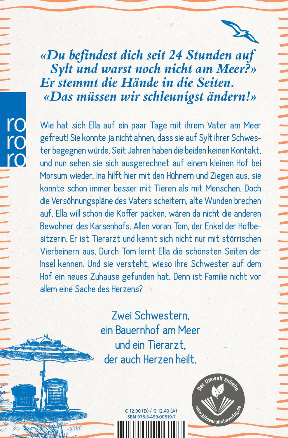 Rückseite: 9783499006197 | Ein Zuhause auf Sylt | Lena Wolf | Taschenbuch | Deutsch | 2022