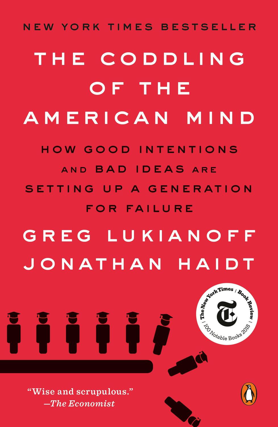 Cover: 9780735224919 | The Coddling of the American Mind | Greg Lukianoff (u. a.) | Buch