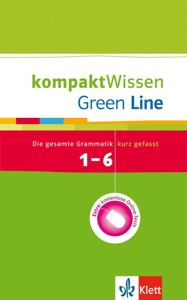 Cover: 9783129260562 | Green Line 1-6. Grammatik. Kompakt Wissen | Johannes Wahl | Buch