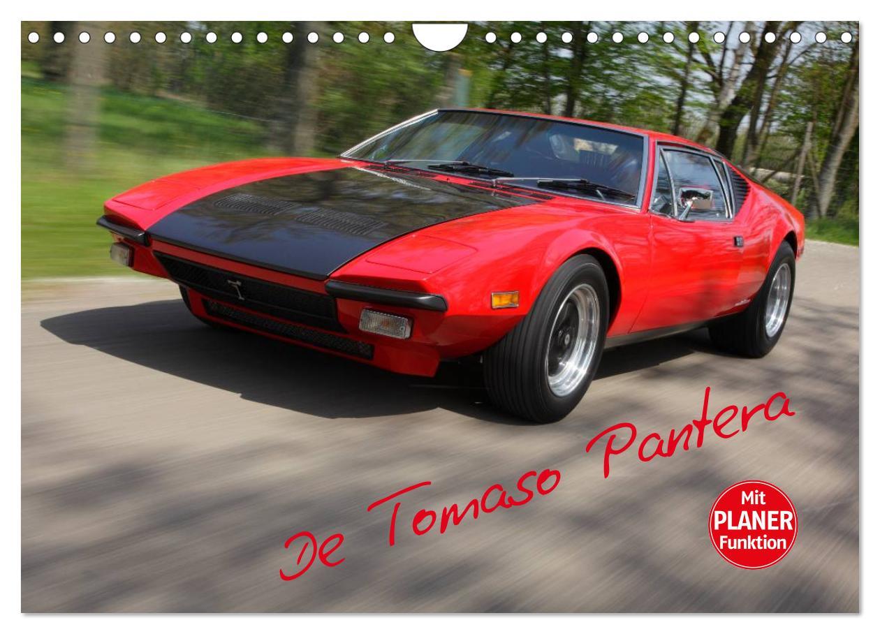 Cover: 9783435537242 | De Tomaso Pantera (Wandkalender 2025 DIN A4 quer), CALVENDO...