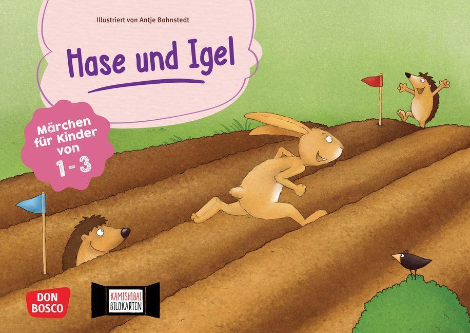 Cover: 4260694921593 | Hase und Igel. Kamishibai Bildkartenset | Brüder Grimm | Box | 7 S.