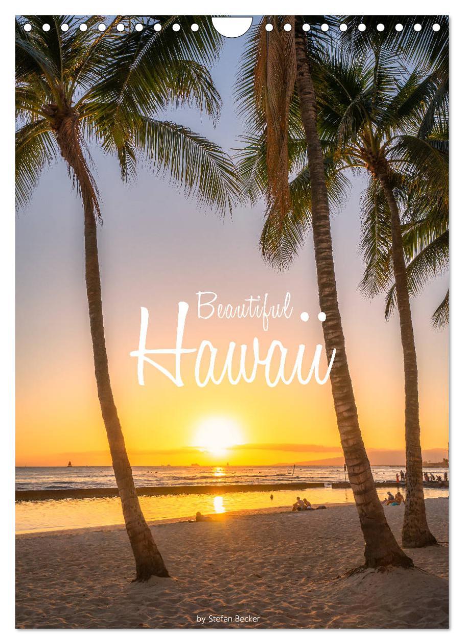 Cover: 9781325971855 | Beautiful Hawaii (Wall Calendar 2025 DIN A4 portrait), CALVENDO 12...