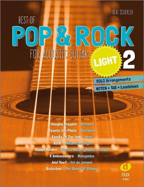 Cover: 9783868493184 | Best of Pop & Rock for Acoustic Guitar light 2 | Broschüre | Deutsch